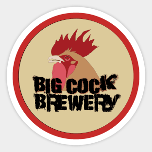 Big Cock Brewery Sticker